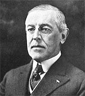 Photograph of Woodrow Wilson, President of the United States of America 1913-1921