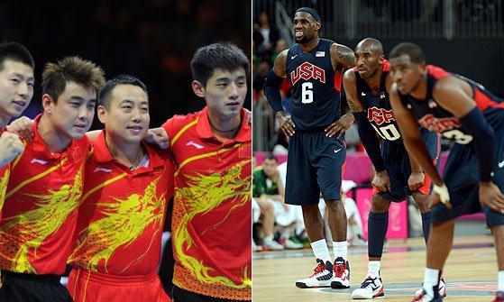 China Table Tennis men