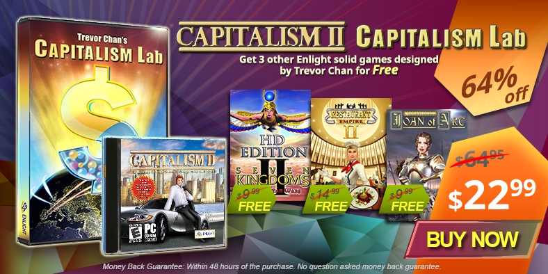Buy Capitalism Lab + 3 Free Games Bundle