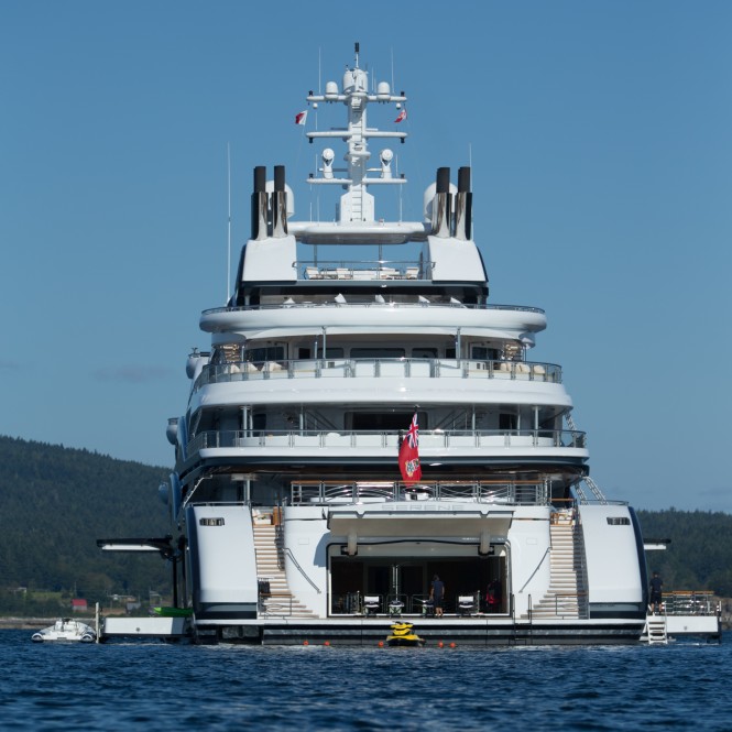 Espen Oeino designed Fincantieri motor yacht SERENE - Photo by Viktor Davare - Vancouver Island Photography