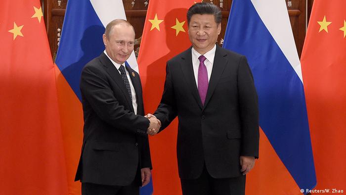 Vladimir Putin & Xi Jinping (Reuters/W. Zhao)