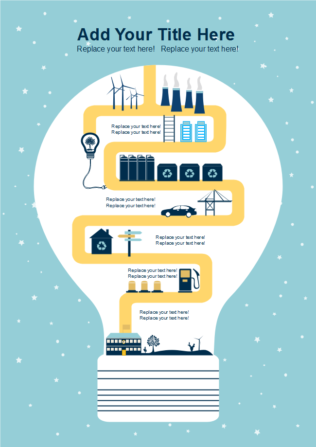 Industry process infographic