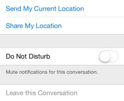 iOS 8 Group Messaging