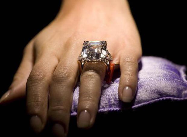 кольцо с самым большим бриллиантом в мире